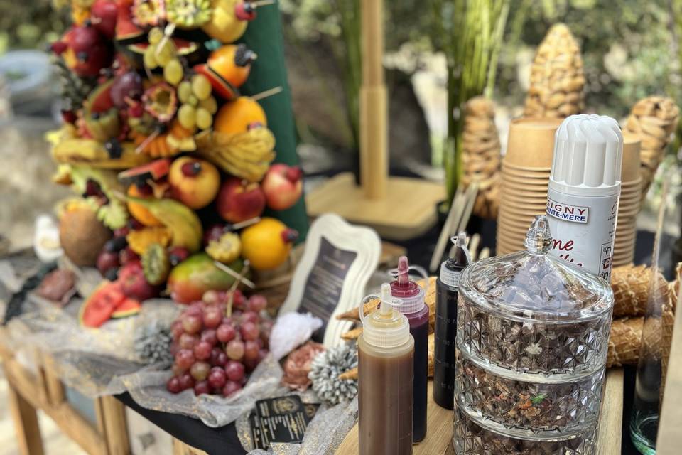Buffet glace italienne