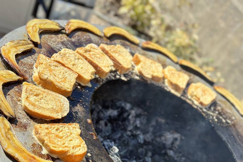 Bananes flambées