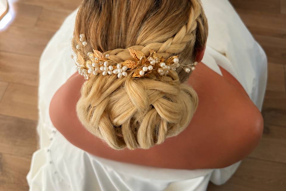 Chignon mariée