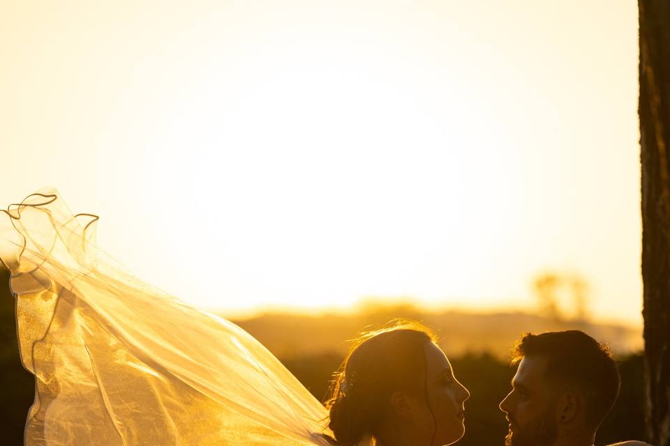 Camille et Juan au Sunset