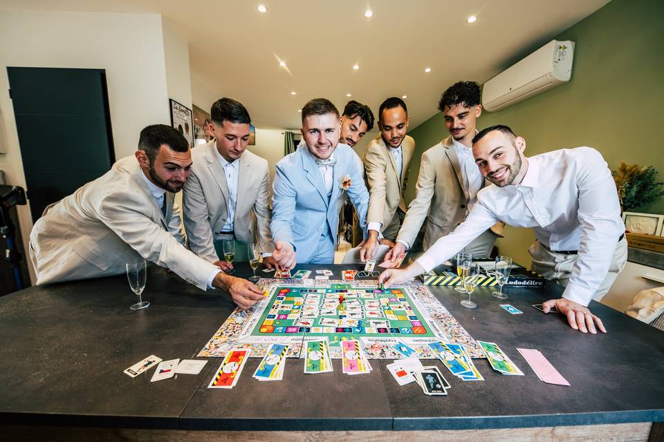 Les garçons en folie