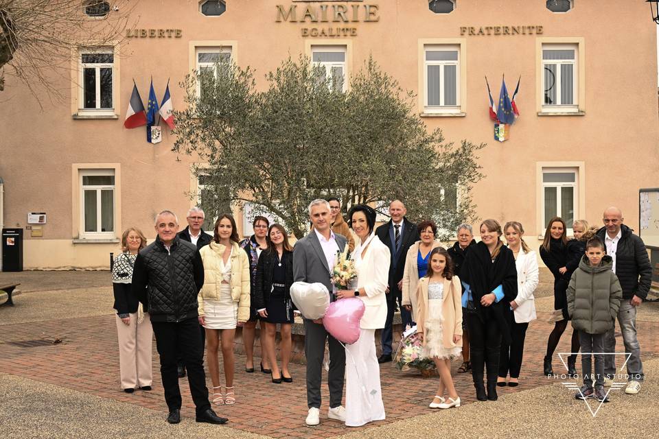 Sortie Mairie vero et Rémy