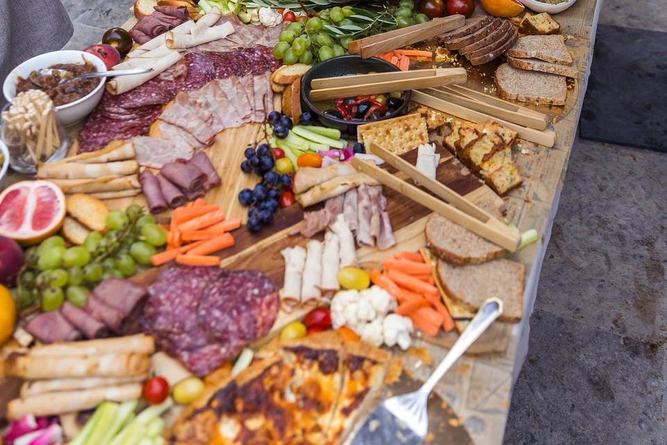 Grazing table