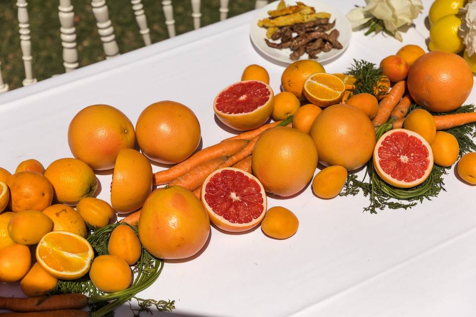 Agrumes table