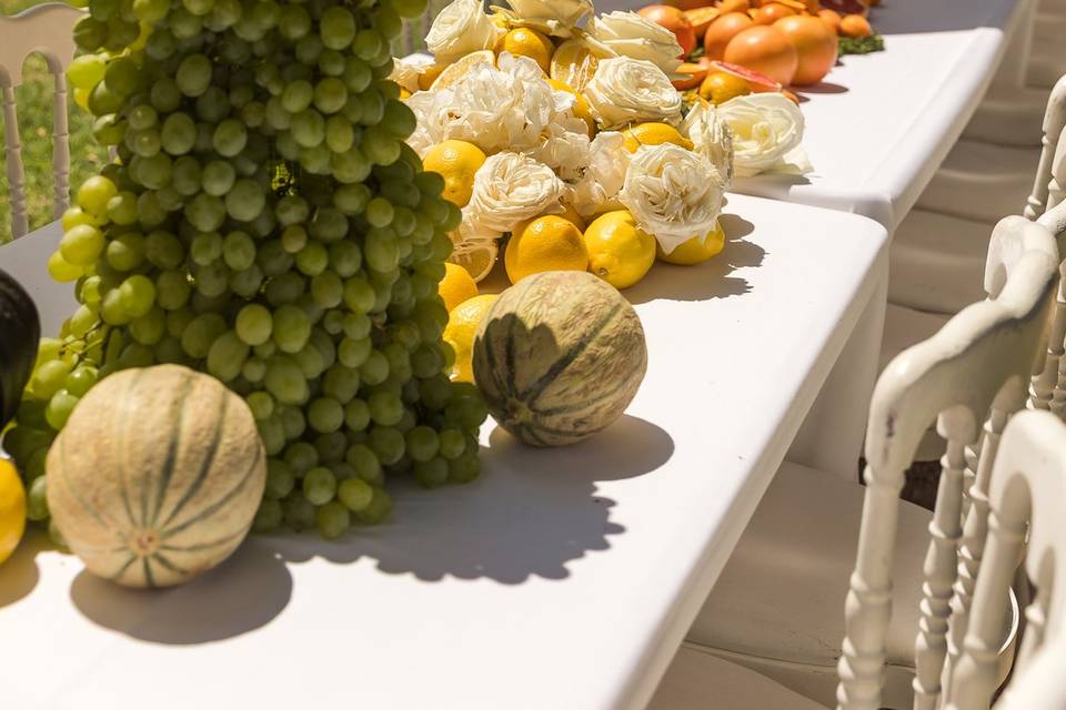 Table de fruits