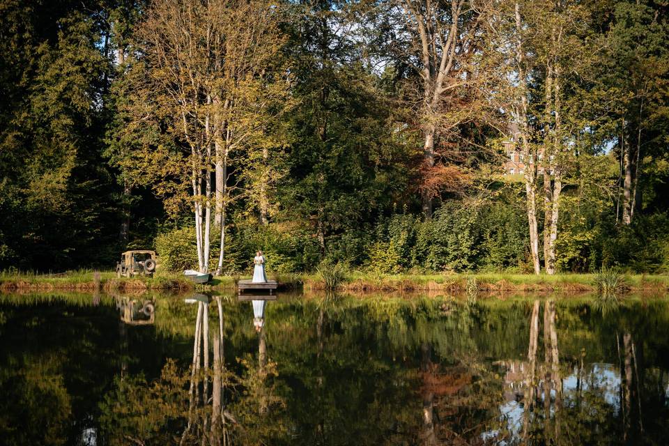 L'étang du Domaine de Lonzée