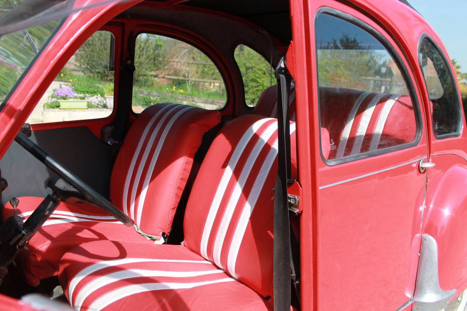 Interieur 2CV de 1985