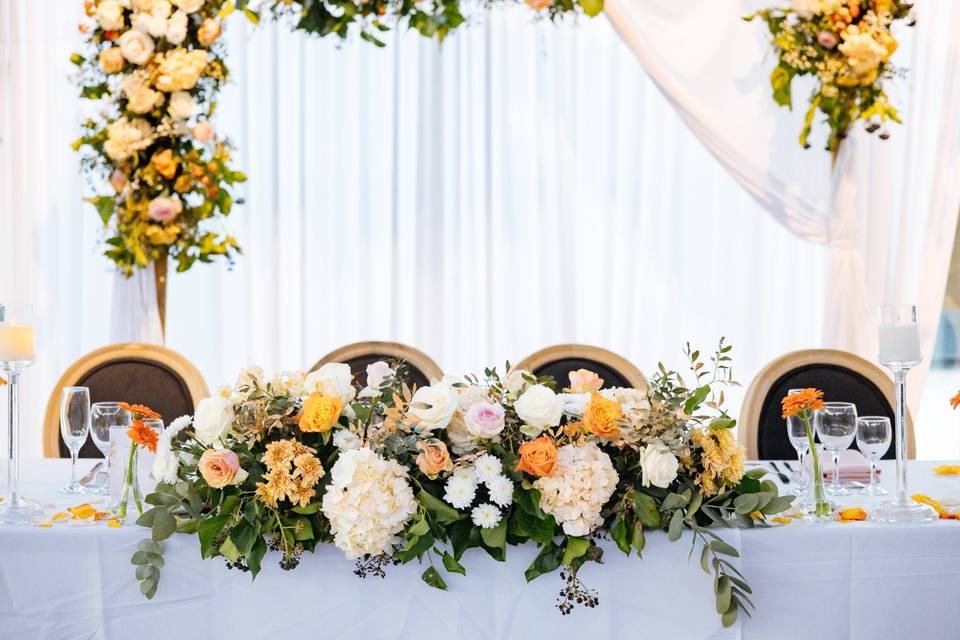Table d'honneur