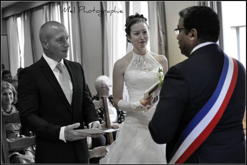 Mariage Sarah et Eric - Mairie