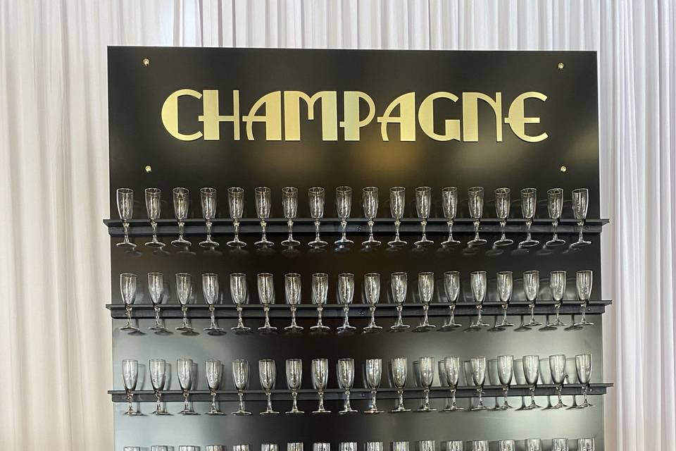Mur à champagne