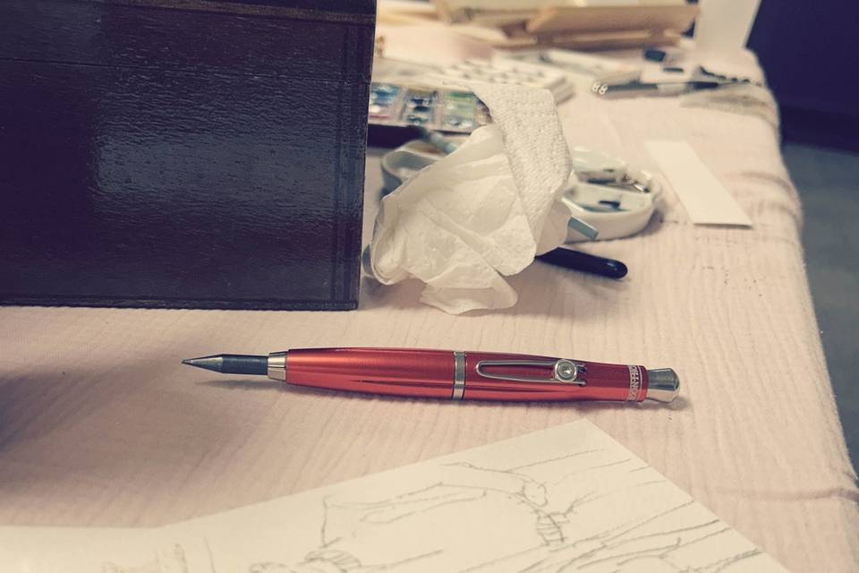 Aquarelle sur le vif