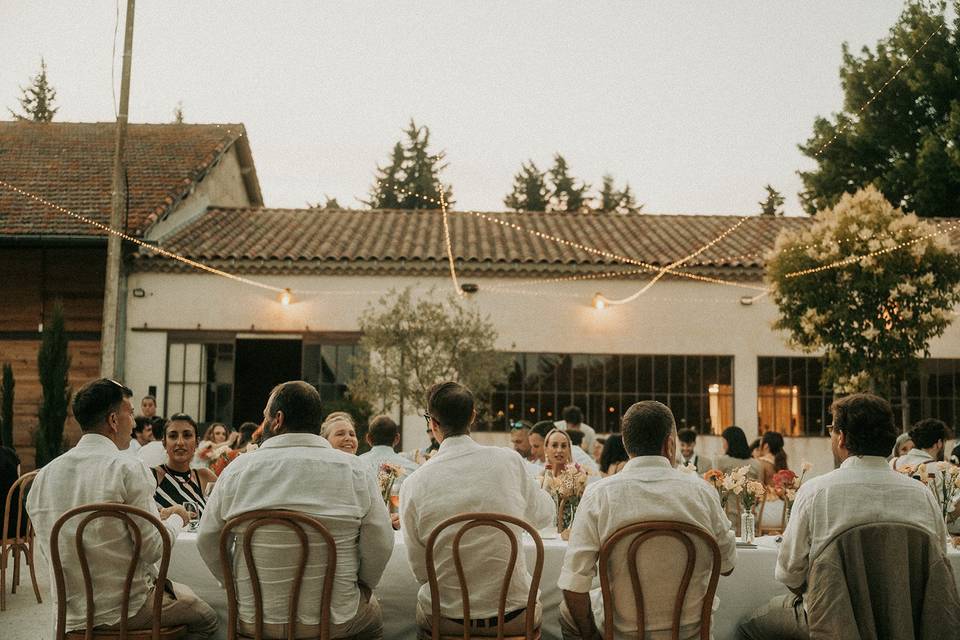 Diner en extérieur