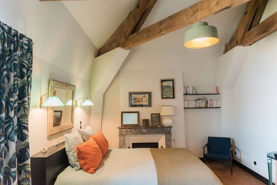 Chambre double orange