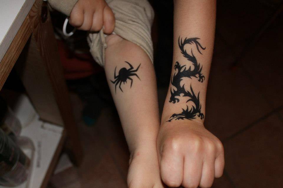 Animations tatouage temporaire