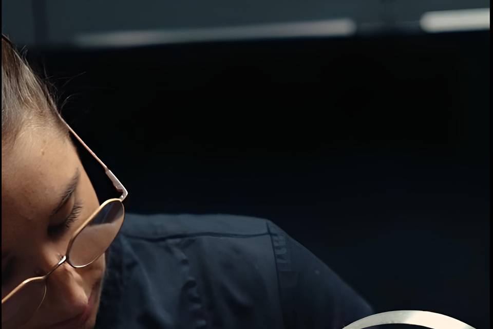 Alison au travail