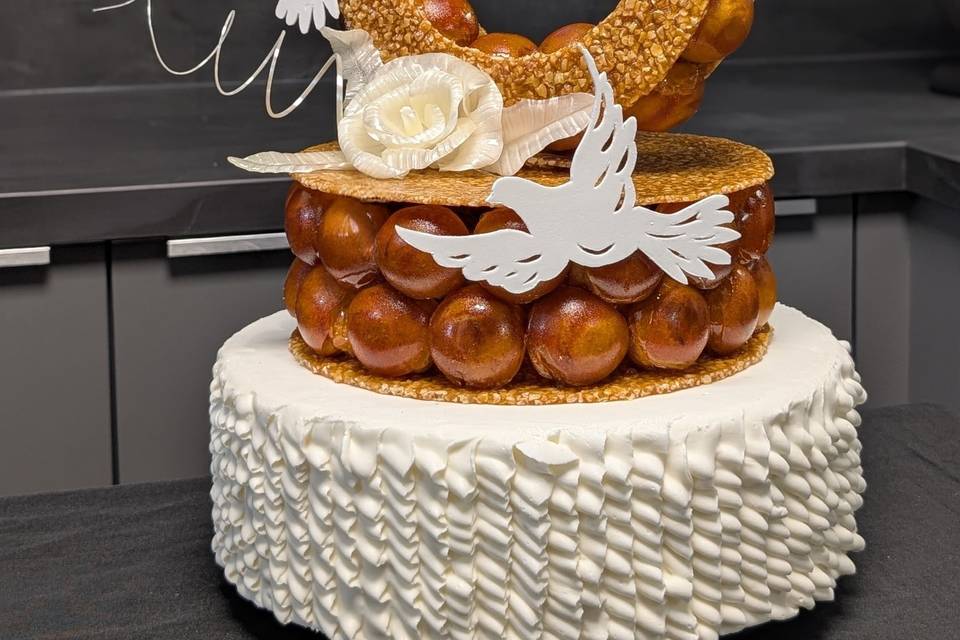 Croquembouche et sucre d'art