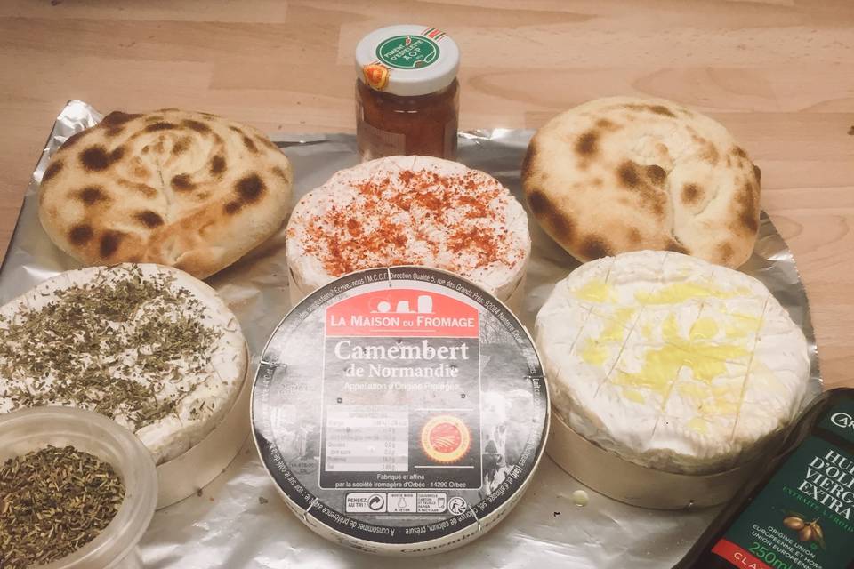 Camembert rôtis