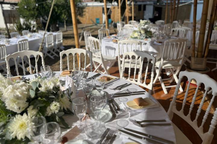 Décoration des tables