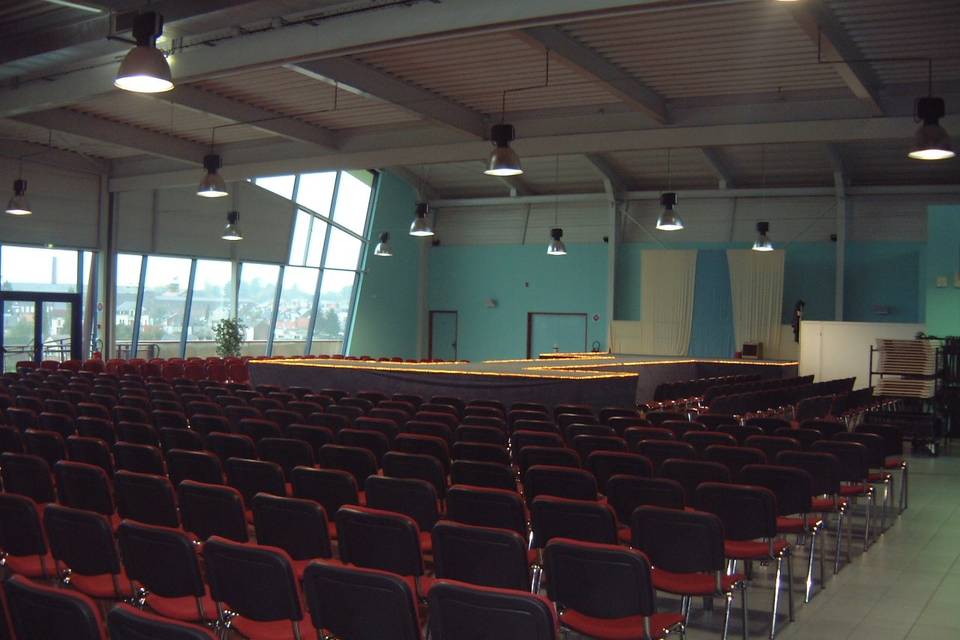 Aménagement salle pour spectacle