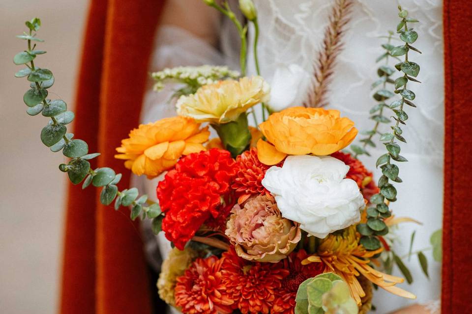 Bouquet mariés