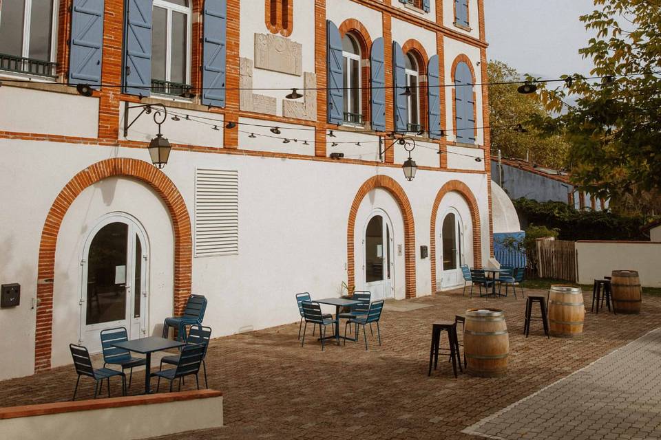Terrasse Trapéen
