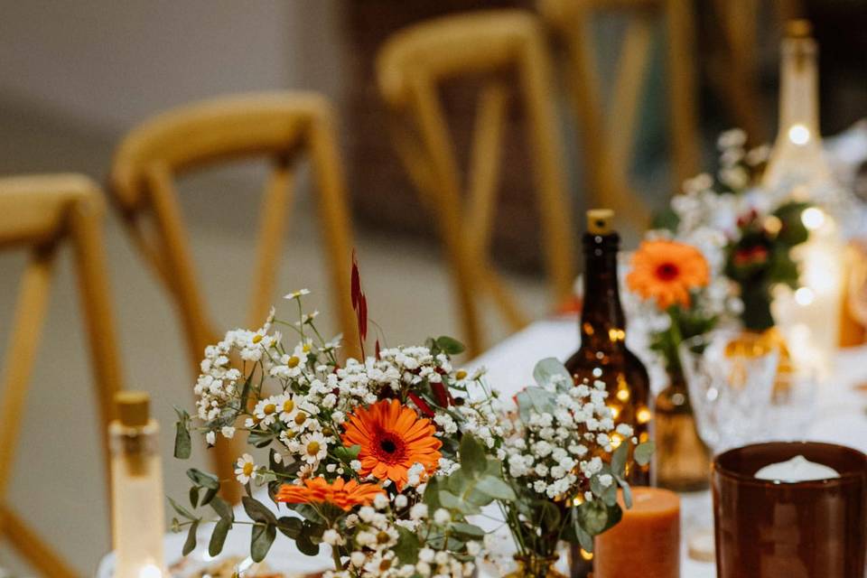Table réception banquet