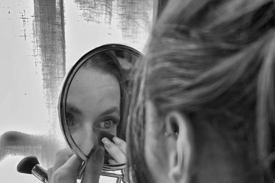 Maquillage sur le vif
