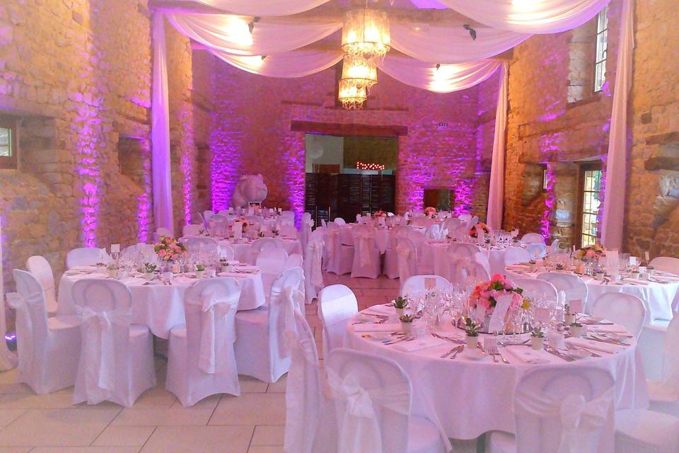 Une salle de mariage