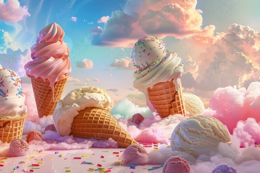 Paysage de glace fantastique-2