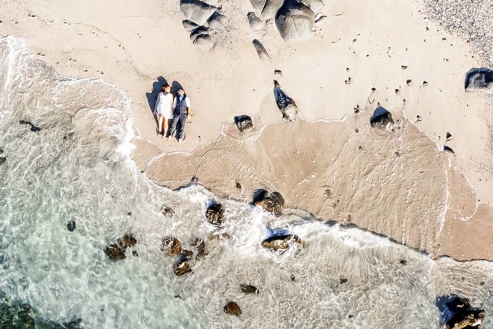 Le Cap La Houssaye vu de drone