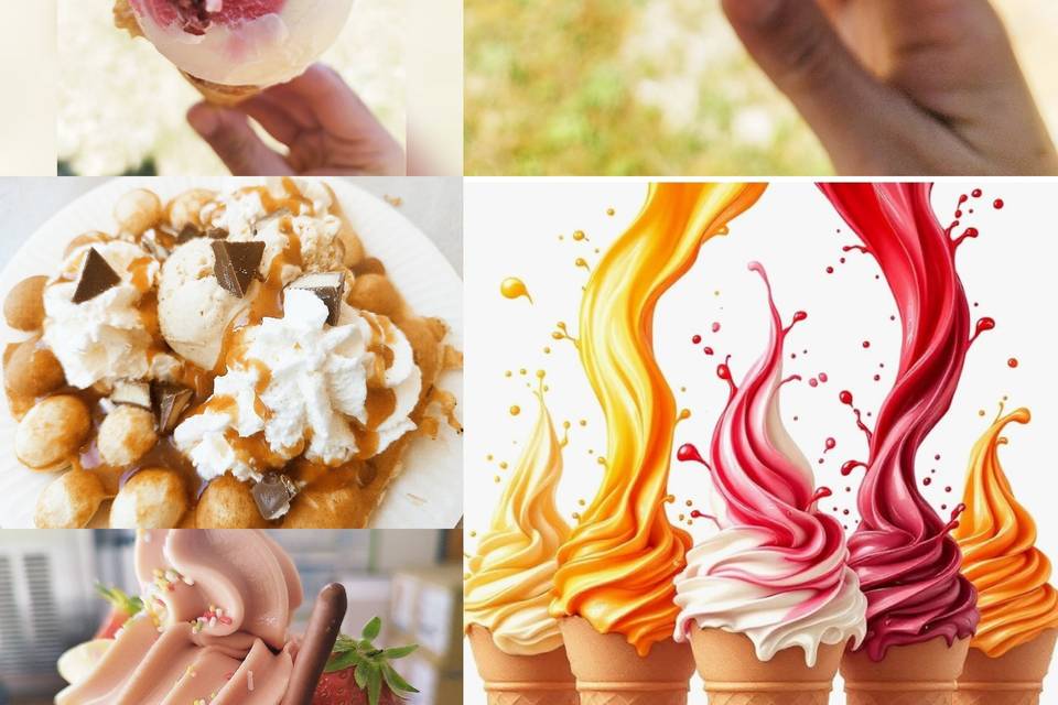 Bubble, glace amarena