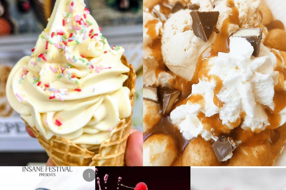 Bubble, glace + italienne