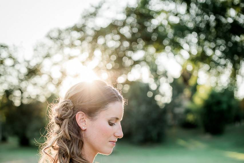 Portrait de la mariée