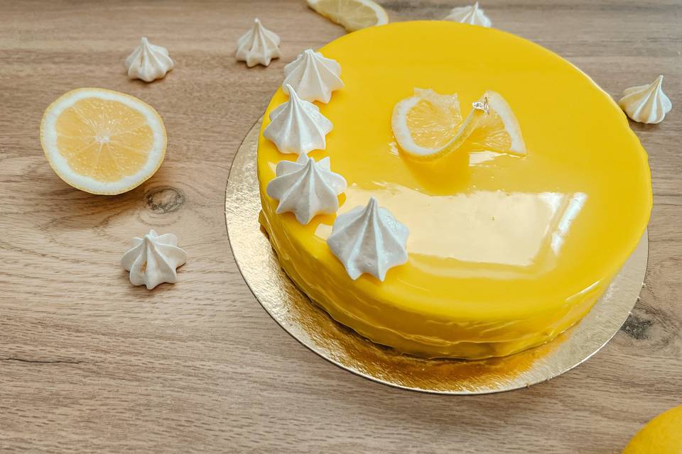 Entremet citron meringué