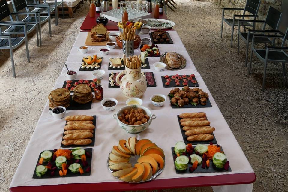 Buffet à domicile