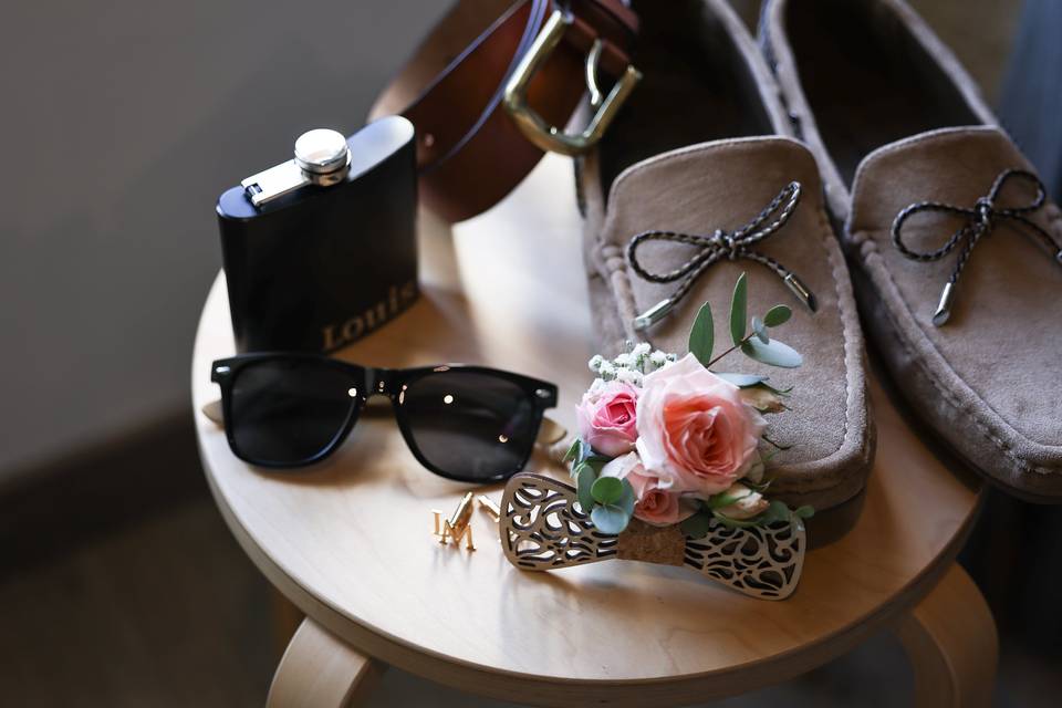 Accessoires du marié
