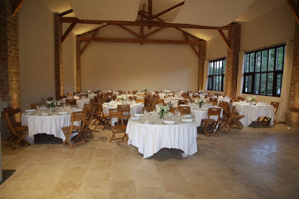 Dîner dans la salle