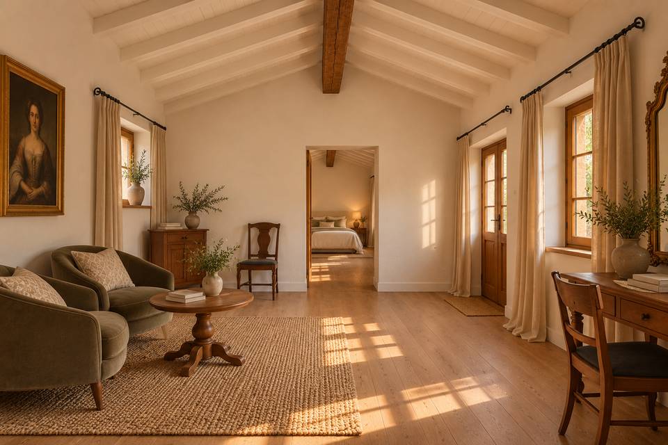 Suite nuptiale - salon
