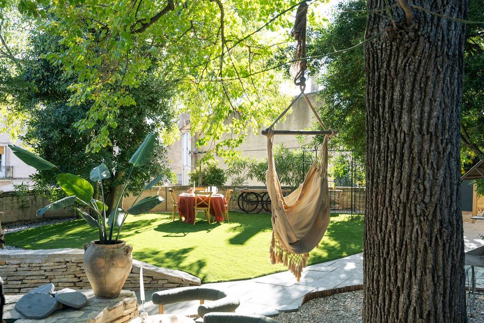 Jardin luxuriant
