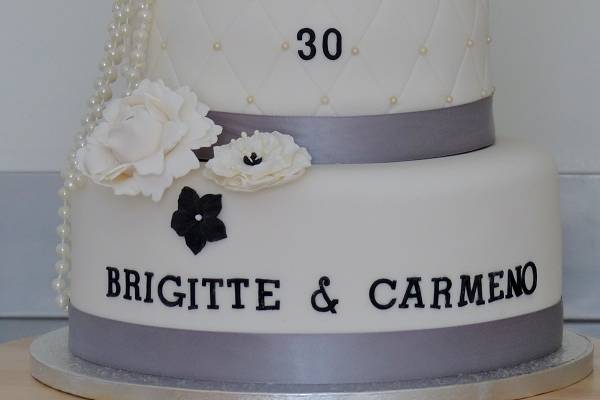 Wedding cake noces de perles