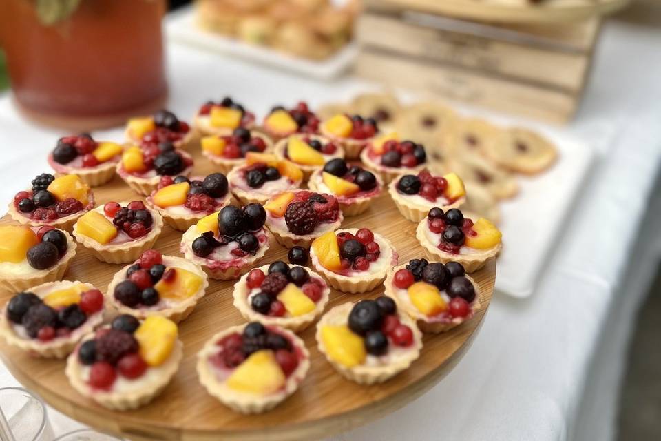 Mini tartelettes aux fruits