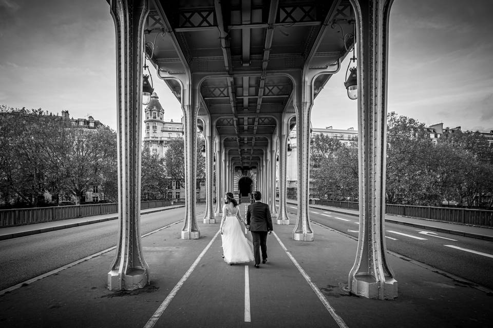 Couple à Paris