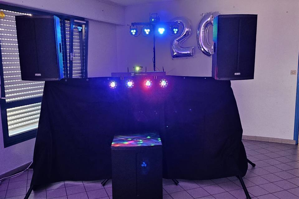 Sonorisation pour les 20 ans