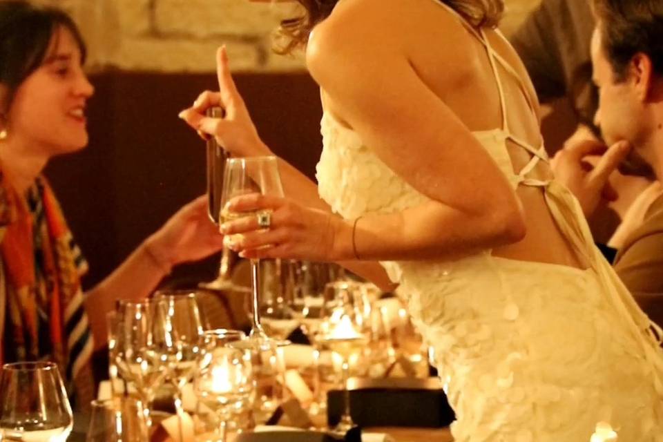La mariée en fête