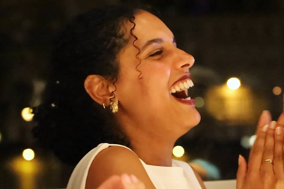 La mariée en rire