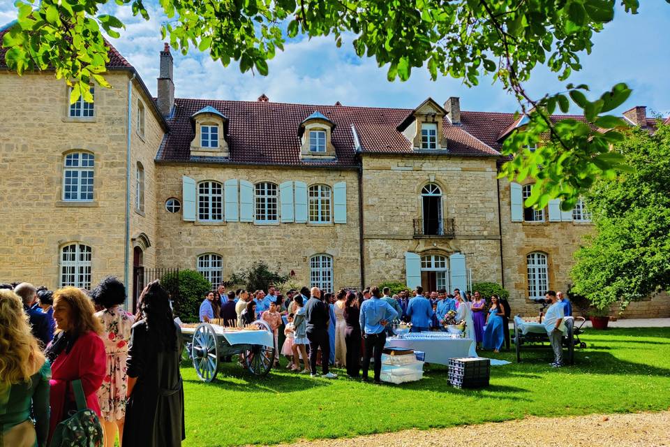 Facade du château