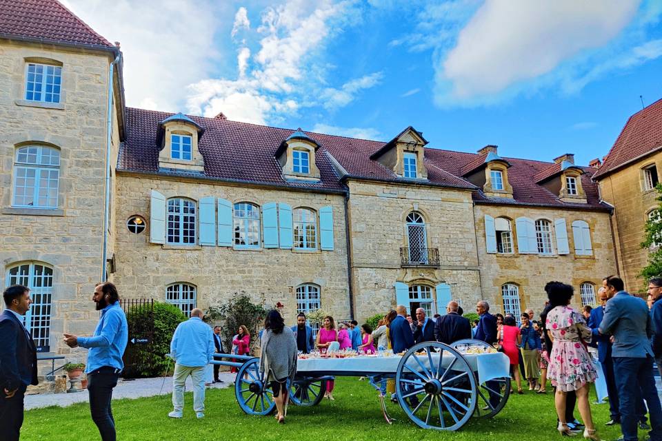 Facade du château