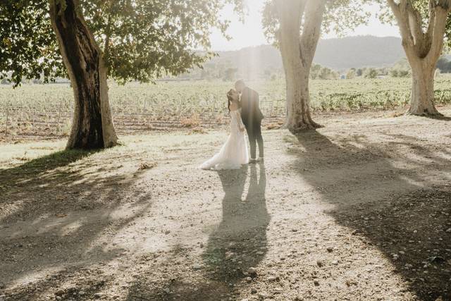 Photo de couple sunset