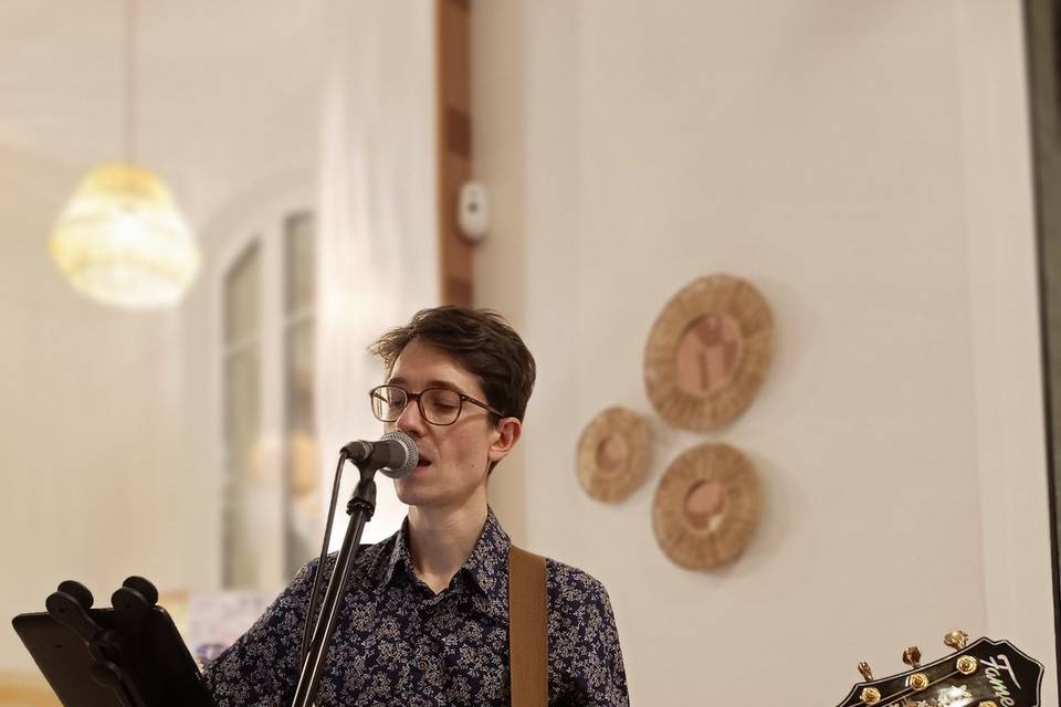 Solo guitare et chant
