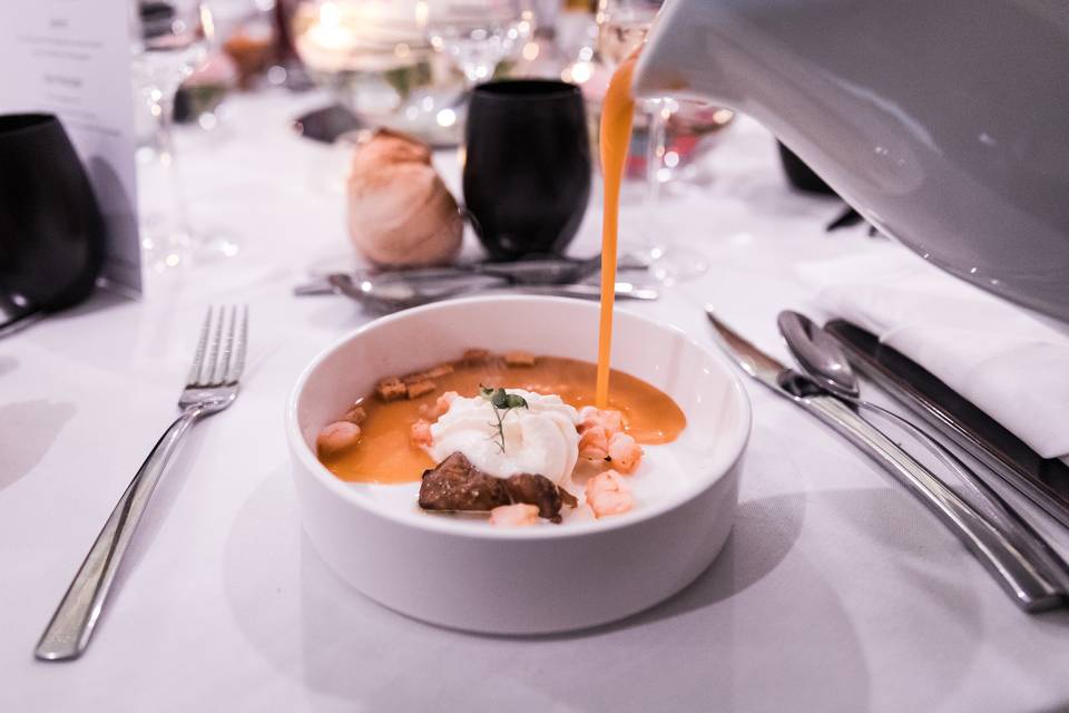 Une entrée